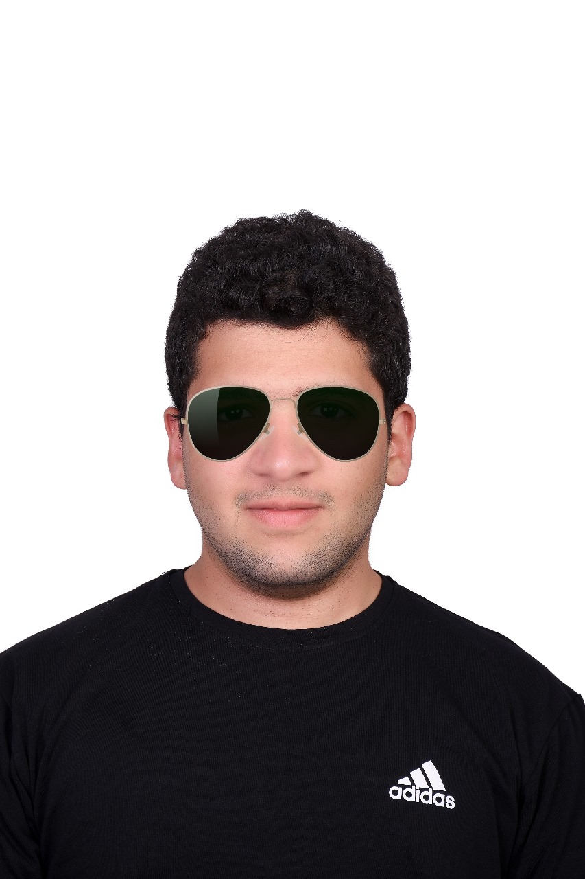 picture of youssef with sunglasses made by photoshop to be funny